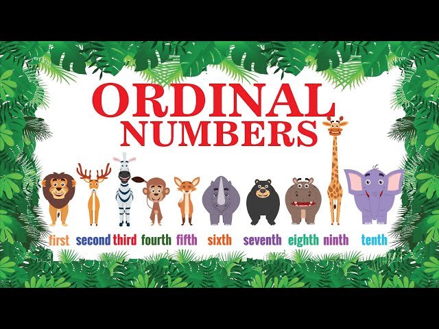 Ordinal Numbers